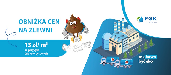 Obniżka cen na zlewni