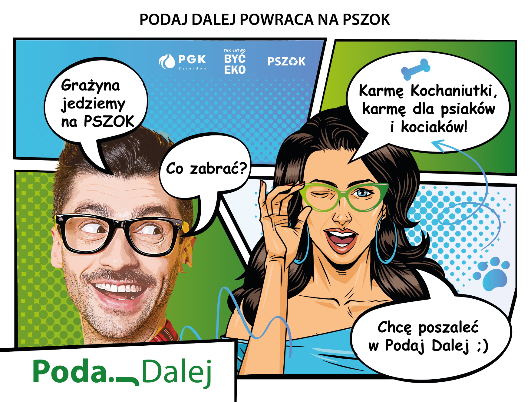 Ekokącik podaj dalej