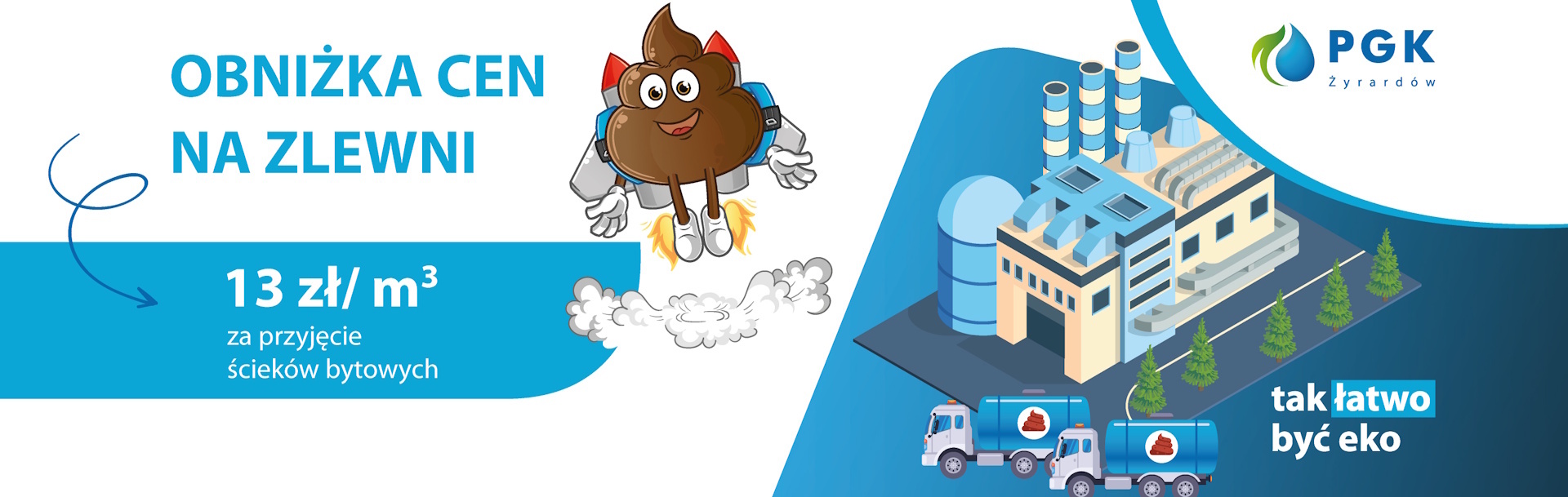 Obniżka cen na zlewni