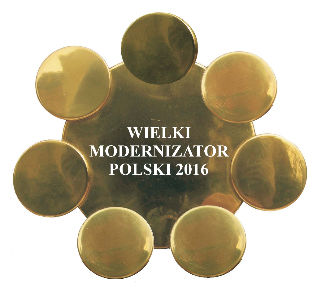 Wielki Modernizator Polski 2016 przyznany PGK!